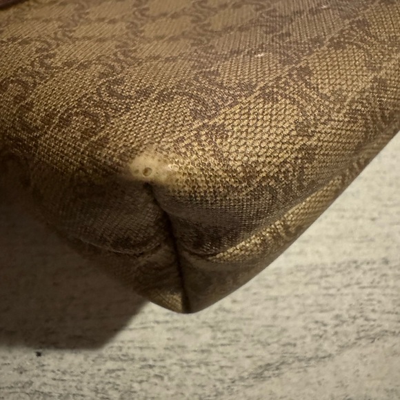 Celine Macadam PVC Leather Cosmetic Pouch - Picture 7 of 9